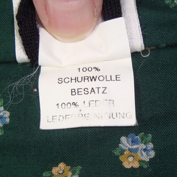 Kitz-Pichler BOHO Wool Leather Suede  Embroidered Braided Trim Jacket Size 14 - Picture 4 of 15